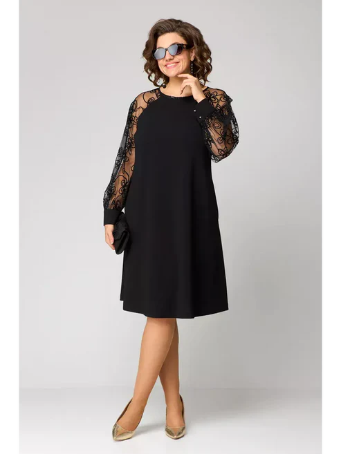 The Ashcroft | Elegant Black Lace Dress